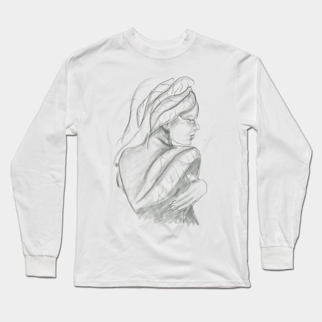 Flora 2 Long Sleeve T-Shirt by Apart Design